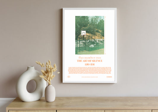 flat number two 'The Art Of Silence' Print