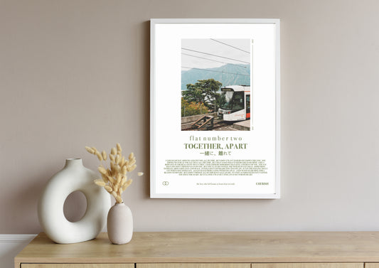 flat number two 'Together, Apart' Print