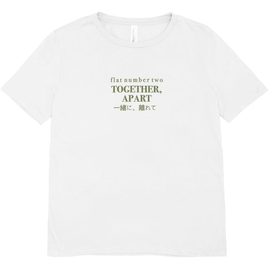 flat number two 'Together, Apart' T-Shirt